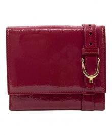 GUCCI（グッチ）の古着「2つ折り財布」｜パープル