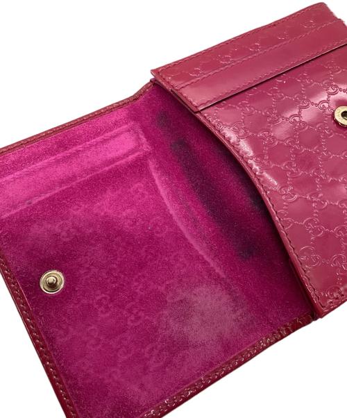 GUCCI（グッチ）GUCCI (グッチ) 2つ折り財布 パープルの古着・服飾アイテム