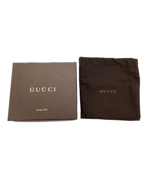 GUCCI（グッチ）GUCCI (グッチ) 2つ折り財布 パープルの古着・服飾アイテム