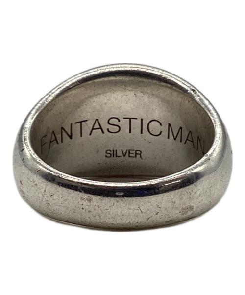 FANTASTIC MAN（ファンタスティックマン）FANTASTIC MAN (ファンタスティックマン) シルバーリング　RING 740 Black butterfly shell シルバー サイズ:8号の古着・服飾アイテム