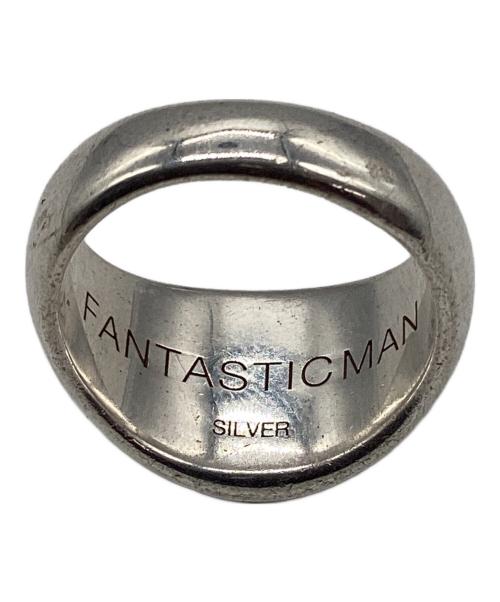 FANTASTIC MAN（ファンタスティックマン）FANTASTIC MAN (ファンタスティックマン) シルバーリング　RING 740 Black butterfly shell シルバー サイズ:8号の古着・服飾アイテム