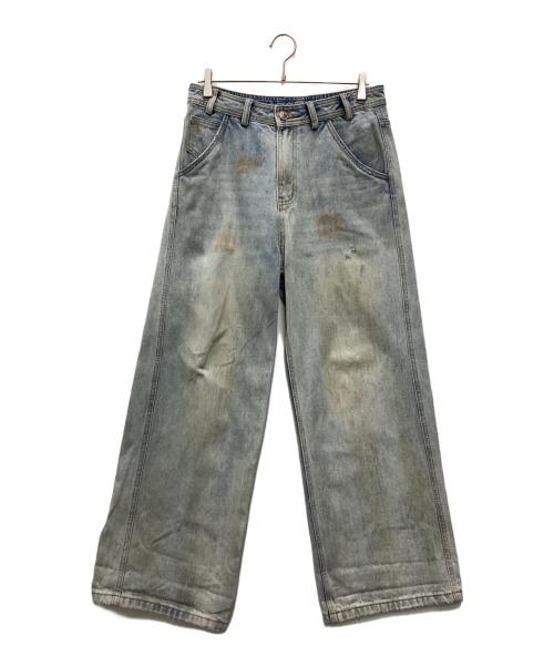 JHYQ（JHYQ）JHYQ (JHYQ) デニムパンツ スカイブルー サイズ:SIZE Mの古着・服飾アイテム
