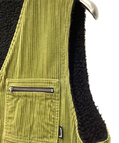 stussy（ステューシー）stussy (ステューシー) コーデュロイベスト オリーブ サイズ:SIZE Lの古着・服飾アイテム