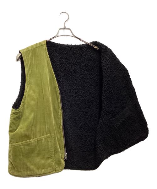 stussy（ステューシー）stussy (ステューシー) コーデュロイベスト オリーブ サイズ:SIZE Lの古着・服飾アイテム