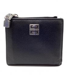 GIVENCHY（ジバンシィ）の古着「4Gコンパクトウォレット」｜ブラック