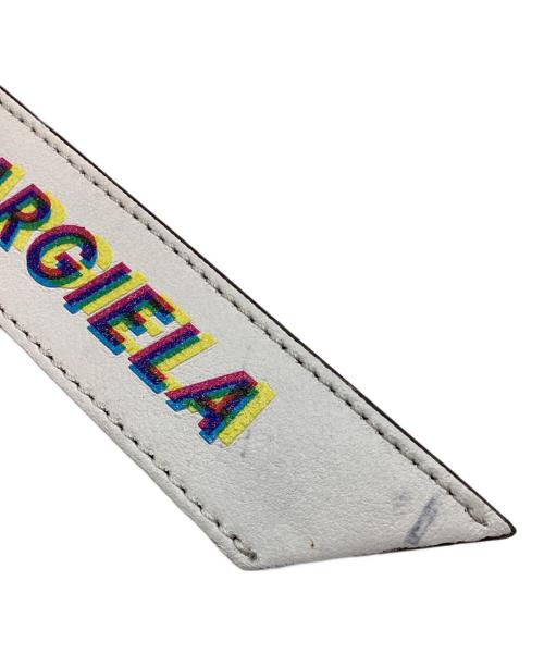 Maison Margiela（メゾンマルジェラ）Maison Margiela (メゾンマルジェラ) キーホルダー ホワイト×ブラックの古着・服飾アイテム