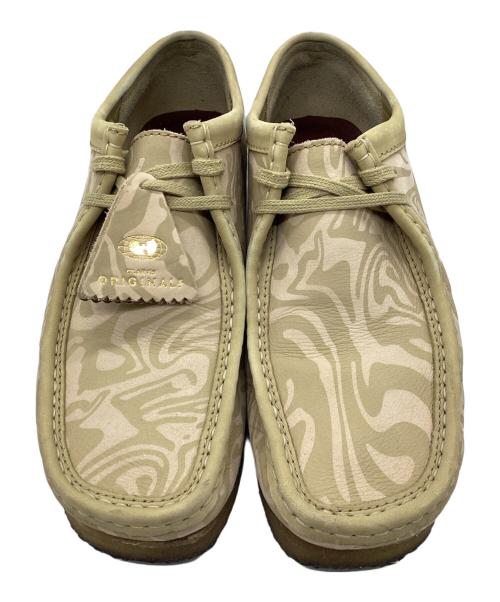 CLARKS（クラークス）CLARKS (クラークス) Wu Wear Wu Tang Clan (ウーウェアー ウータンクラン) ワラビーシューズ ベージュ サイズ:SIZE 27cmの古着・服飾アイテム