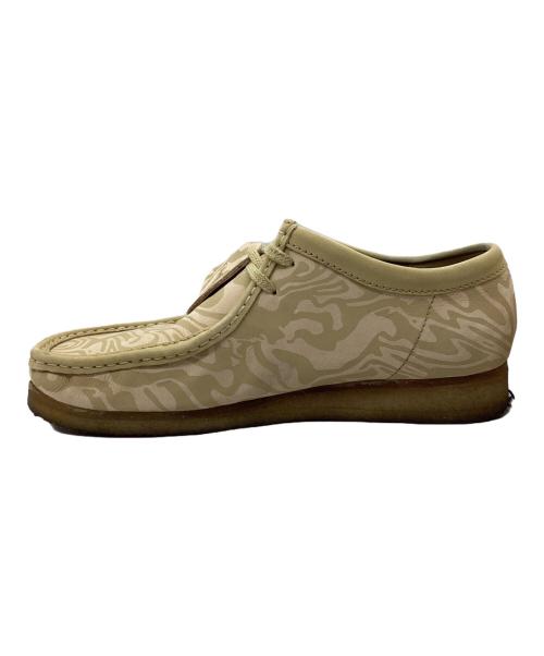 CLARKS（クラークス）CLARKS (クラークス) Wu Wear Wu Tang Clan (ウーウェアー ウータンクラン) ワラビーシューズ ベージュ サイズ:SIZE 27cmの古着・服飾アイテム