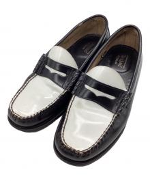 G.H.BASS&CO.（ジー・エイチ・バス・コー）の古着「ペニーローファー WEEJUNS」｜ホワイト