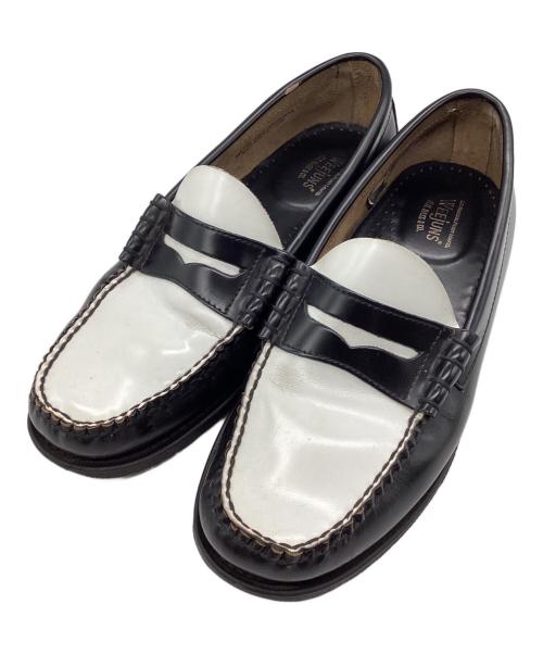 G.H.BASS&CO.（ジー・エイチ・バス・コー）G.H.BASS&CO. (ジー・エイチ・バス・コー) ペニーローファー WEEJUNS ホワイト サイズ:SIZE 8 1/2の古着・服飾アイテム
