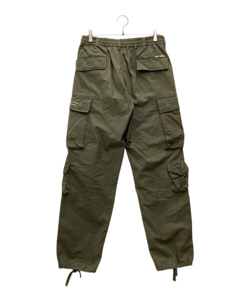 A BATHING APE（アベイシングエイプ）A BATHING APE (アベイシングエイプ) カーゴパンツ グリーン サイズ:SIZE Lの古着・服飾アイテム