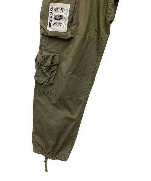 A BATHING APE（アベイシングエイプ）A BATHING APE (アベイシングエイプ) カーゴパンツ グリーン サイズ:SIZE Lの古着・服飾アイテム