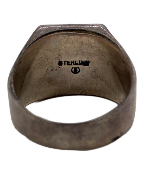 -（-）- (-) Great Seal Ring -US-　シルバーリング シルバー サイズ:18号の古着・服飾アイテム
