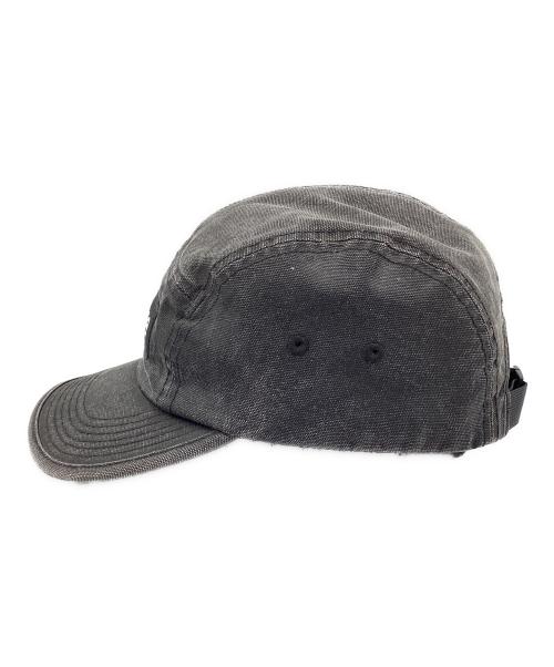SUPREME（シュプリーム）Supreme (シュプリーム) Coated Denim Camp Cap 24SS ブラックの古着・服飾アイテム
