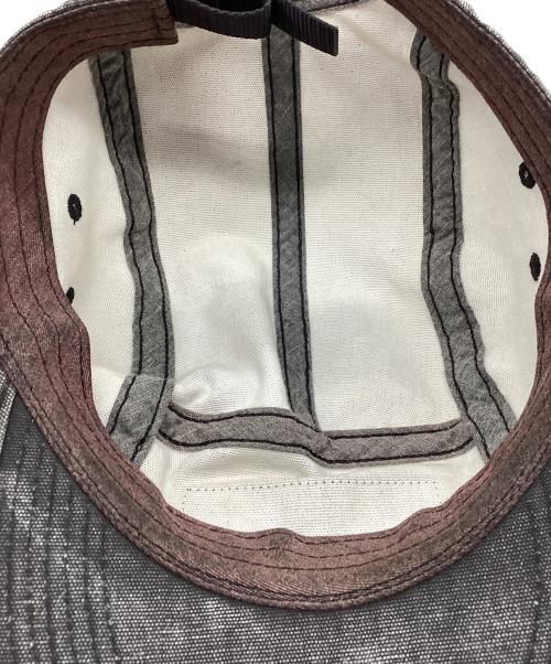 SUPREME（シュプリーム）Supreme (シュプリーム) Coated Denim Camp Cap 24SS ブラックの古着・服飾アイテム