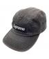 Supreme（シュプリーム）の古着「Coated Denim Camp Cap 24SS」｜ブラック