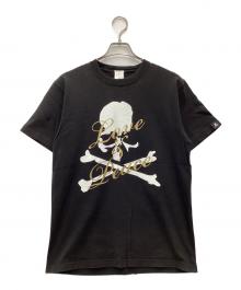 Mastermind JAPAN（マスターマインド ジャパン）の古着「LOVE AND PEACE 半袖Tシャツ」｜ブラック