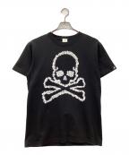 Mastermind JAPANマスターマインド ジャパン）の古着「Mastermind peace 半袖Tシャツ」｜ブラック