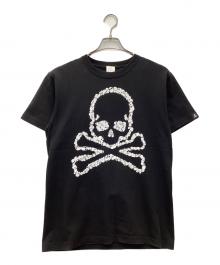 Mastermind JAPAN（マスターマインド ジャパン）の古着「Mastermind peace 半袖Tシャツ」｜ブラック