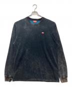 DIESELディーゼル）の古着「クルーネック ロングTシャツ」｜ネイビー