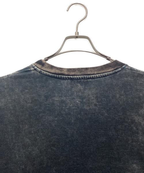 DIESEL（ディーゼル）DIESEL (ディーゼル) クルーネック ロングTシャツ ネイビー サイズ:SIZE Mの古着・服飾アイテム