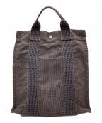 HERMESエルメス）の古着「アドPM リュック エールライン」｜グレー