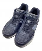 NEW BALANCEニューバランス）の古着「スニーカー 991」｜ネイビー