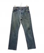 LEVI'Sリーバイス）の古着「デニムパンツ USA製 97年製 543 カットオフ」｜スカイブルー