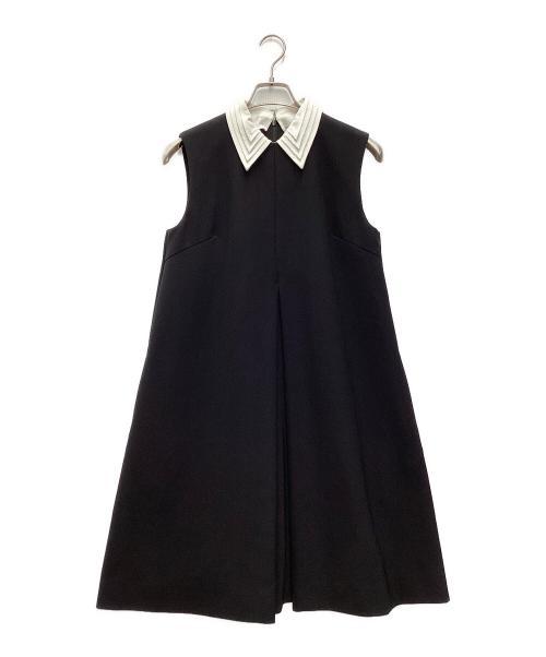 CELFORD（セルフォード）CELFORD (セルフォード) ノースリーブワンピース ブラック サイズ:SIZE 38の古着・服飾アイテム