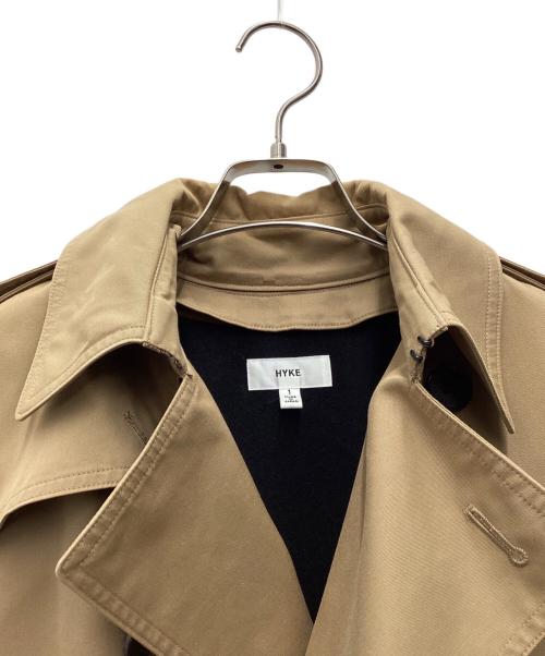 HYKE（ハイク）HYKE (ハイク) トレンチコート ベージュ サイズ:SIZE 1の古着・服飾アイテム
