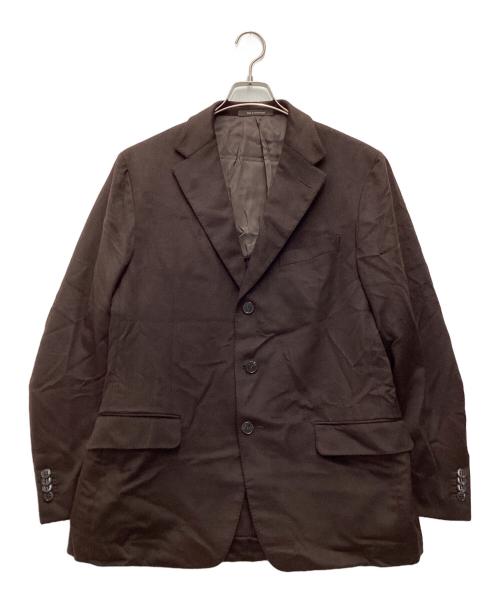ERMENEGILDO ZEGNA（エルメネジルド・ゼニア）Ermenegildo Zegna (エルメネジルド・ゼニア) 3Bジャケット ブラウン サイズ:SIZE 52の古着・服飾アイテム