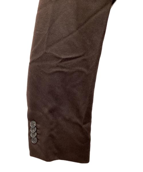 ERMENEGILDO ZEGNA（エルメネジルド・ゼニア）Ermenegildo Zegna (エルメネジルド・ゼニア) 3Bジャケット ブラウン サイズ:SIZE 52の古着・服飾アイテム