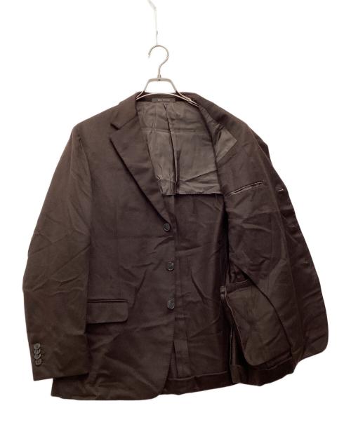 ERMENEGILDO ZEGNA（エルメネジルド・ゼニア）Ermenegildo Zegna (エルメネジルド・ゼニア) 3Bジャケット ブラウン サイズ:SIZE 52の古着・服飾アイテム