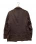 Ermenegildo Zegna (エルメネジルド・ゼニア) 3Bジャケット ブラウン サイズ:SIZE 52：7000円