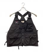 Snow peak×TONEDTROUTスノーピーク×トーンドトラウト）の古着「Camp Vest」｜ブラック