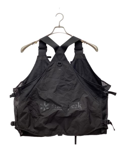 Snow peak（スノーピーク）snow peak (スノーピーク) TONEDTROUT (トーンドトラウト) Camp Vest ブラック サイズ:SIZE 2の古着・服飾アイテム