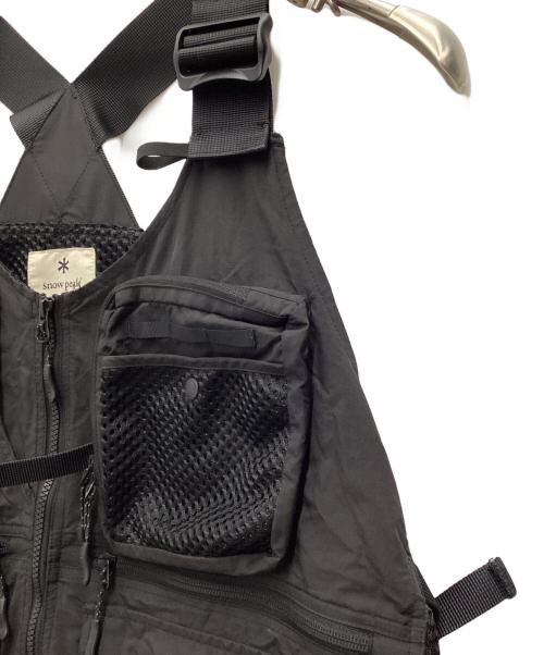 Snow peak（スノーピーク）snow peak (スノーピーク) TONEDTROUT (トーンドトラウト) Camp Vest ブラック サイズ:SIZE 2の古着・服飾アイテム