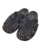 KEEN×Engineered Garmentsキーン×エンジニアド ガーメンツ）の古着「UNEEK II SLIDE サンダル」｜ブラック