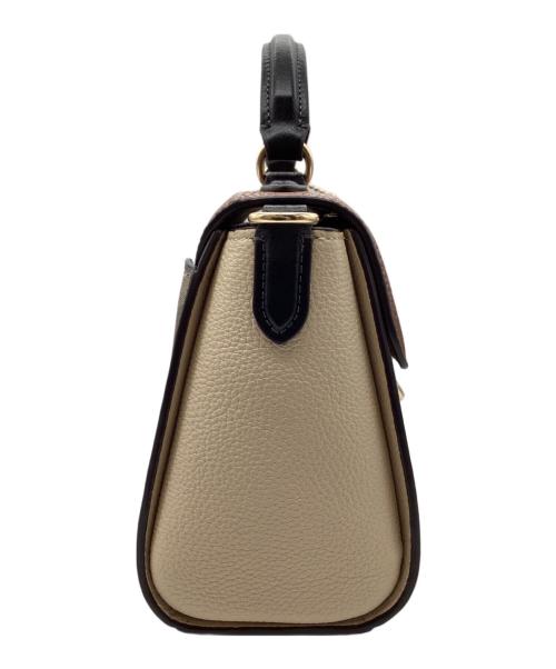 COACH（コーチ）COACH (コーチ) ショルダーバッグ モーガン トップ ハンドル サッチェル ブラウンの古着・服飾アイテム