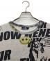 中古・古着 Hysteric Glamour (ヒステリックグラマー) スウェット グレー×ブラック サイズ:SIZE M：8000円