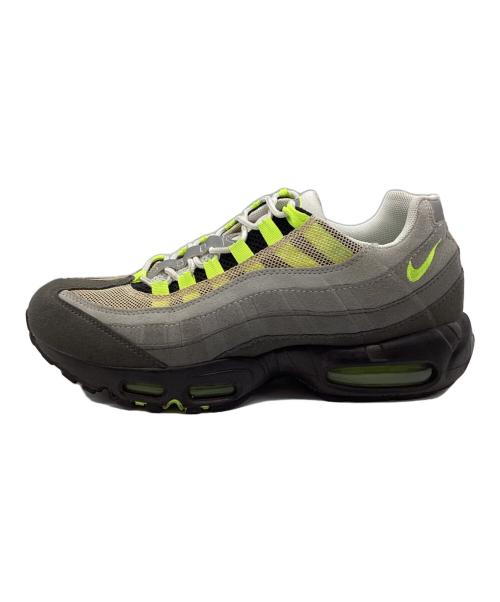 NIKE（ナイキ）NIKE (ナイキ) スニーカー AIR MAX95 グレー×イエロー サイズ:SIZE 27.5cmの古着・服飾アイテム