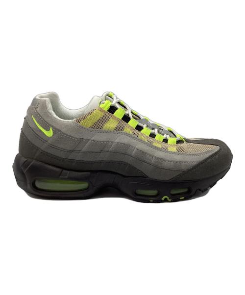 NIKE（ナイキ）NIKE (ナイキ) スニーカー AIR MAX95 グレー×イエロー サイズ:SIZE 27.5cmの古着・服飾アイテム