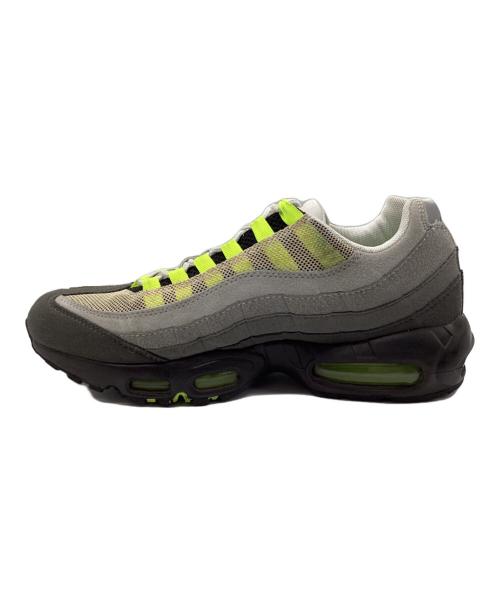 NIKE（ナイキ）NIKE (ナイキ) スニーカー AIR MAX95 グレー×イエロー サイズ:SIZE 27.5cmの古着・服飾アイテム