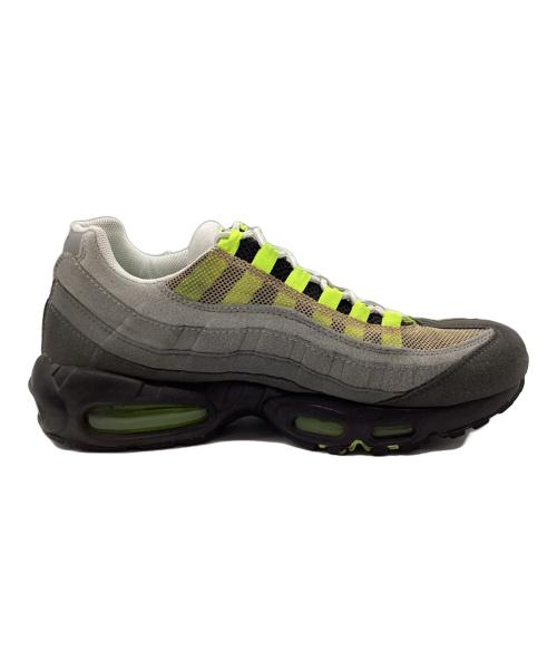NIKE（ナイキ）NIKE (ナイキ) スニーカー AIR MAX95 グレー×イエロー サイズ:SIZE 27.5cmの古着・服飾アイテム