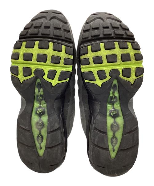 NIKE（ナイキ）NIKE (ナイキ) スニーカー AIR MAX95 グレー×イエロー サイズ:SIZE 27.5cmの古着・服飾アイテム