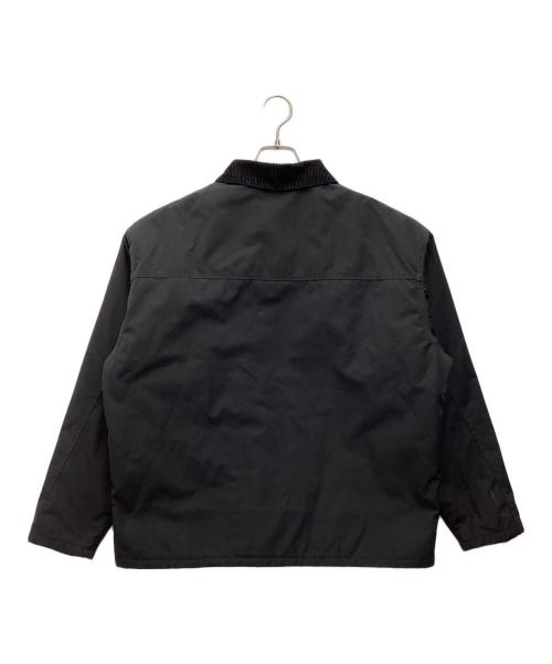 BEAMS HEART（ビームスハート）BEAMS HEART (ビームスハート) 襟コーデュロイ切替ブルゾン ブラック サイズ:SIZE Sの古着・服飾アイテム