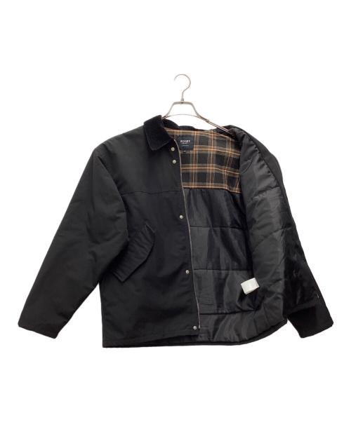 BEAMS HEART（ビームスハート）BEAMS HEART (ビームスハート) 襟コーデュロイ切替ブルゾン ブラック サイズ:SIZE Sの古着・服飾アイテム