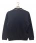 Supreme (シュプリーム) Chest Stripe Zip Up Cardiga 厚手カーディガン ブラック×ベージュ サイズ:SIZE L：18000円