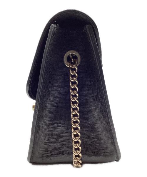 FURLA（フルラ）FURLA (フルラ) チェーンショルダーバッグ メトロポリス ブラックの古着・服飾アイテム
