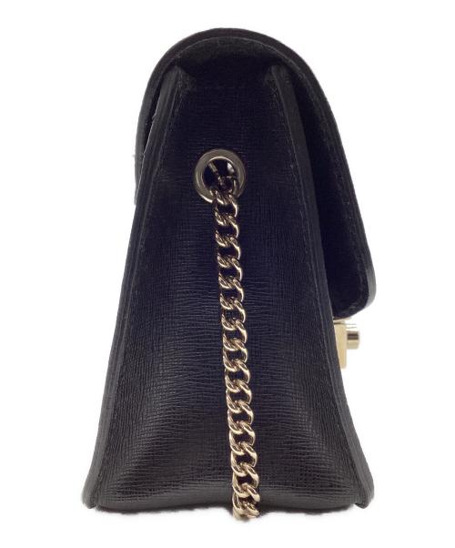 FURLA（フルラ）FURLA (フルラ) チェーンショルダーバッグ メトロポリス ブラックの古着・服飾アイテム